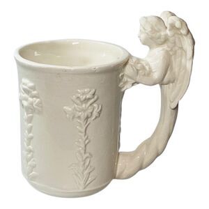 Angel Handle 1994 Collectors Ceramic Mug Vintage